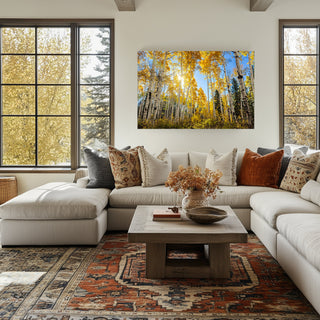 Fall Aspen Trees Wall Art - Colorado Photos - Forest near Crested Butte