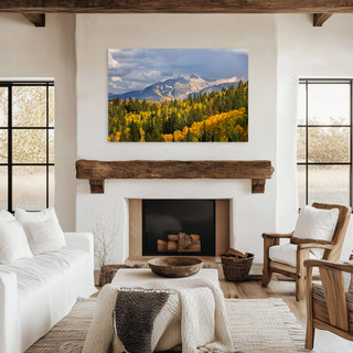 Mountain Canvas Wall Art, Chair Mountain Crested Butte, Colorado, Fall Aspen Trees