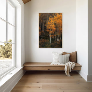 Peaceful Aspen Framed Canvas Wall Art - Minimalist Home Decor