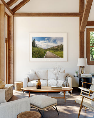 Rocky Mountain National Park Canvas Wall Art - Hiking Picture