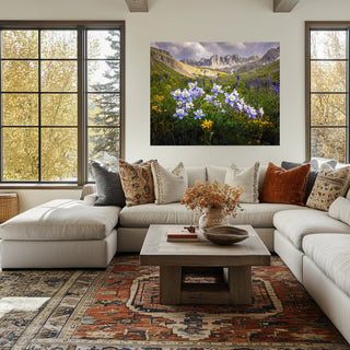Colorado Photography - Wildflower Wall Art, San Juan Mountains
