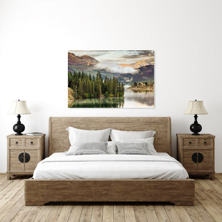 Colorado Rocky Mountains Wall Art, Lake, Nature Photography, Pine Trees, Nature Wall Art