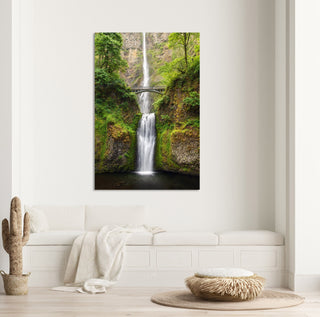 Multnomah Falls Picture, Nature Wall Art, Portland Oregon, Nature Photography, Waterfall Print, Extra Large Wall Art, Columbia River Gorge