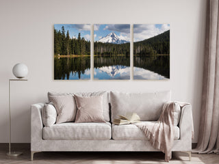 Set of 3 Mount Hood Canvas Prints - Oregon Photography