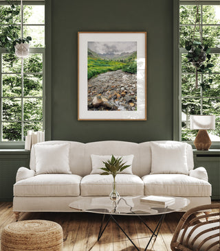 Mountain Wall Art Prints - Colorado Wildflowers Canvas - Beautiful Nature Photography - American Basin - Home Decor for the Walls