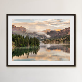 Lake San Cristobal Framed Photo Print