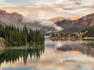 Lake San Cristobal - Colorado Mountain Framed Photo Print